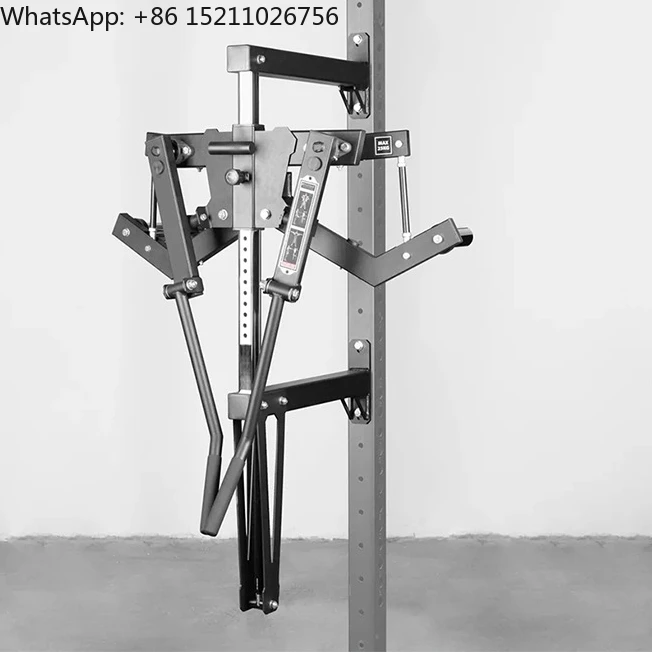Professional Commercial Hydraulic Shoulder Lateral Raise Machine Arm and Chest Training Equipment Used on Squat Rack