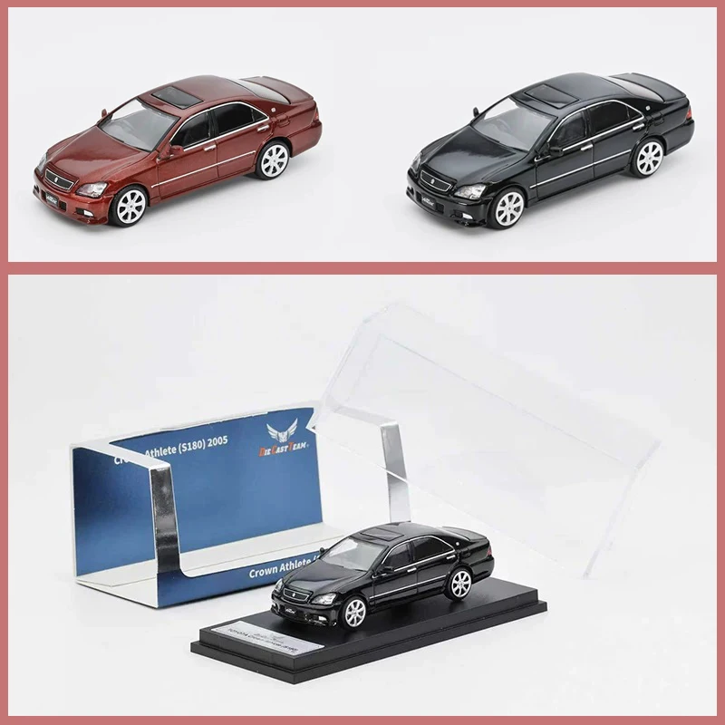 

Коллекционная модель автомобиля DCT 1:64 12th Crown Athlete (S180) 2005 года, игрушка, подарок, сувенир для взрослых, статическая модель для демонстрации