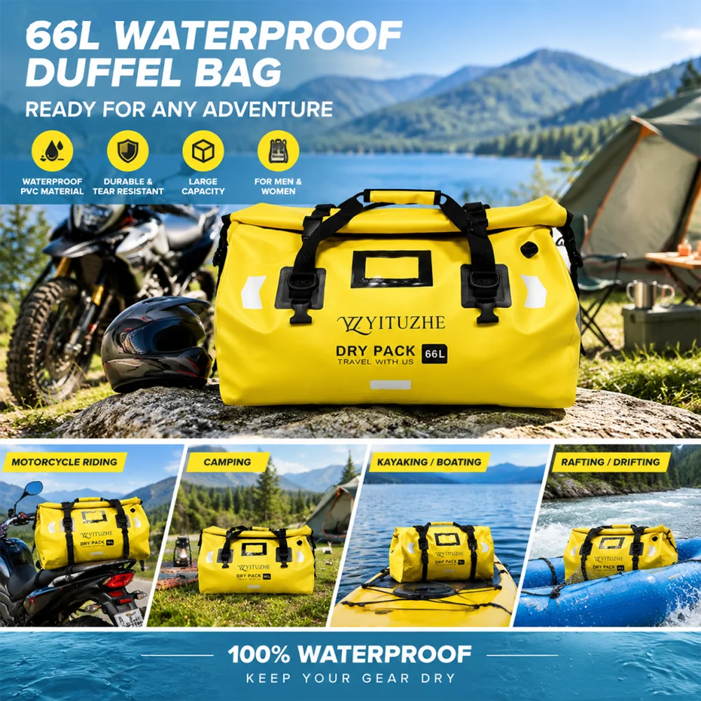 حقيبة سفر مقاومة للماء للرجال - مراجعة Motorcycle Gear Companies وسعره