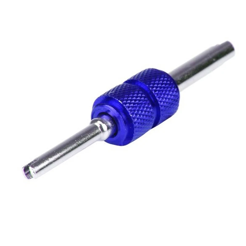 Tyre for Valve Core Remover Removal Tool for Key Car Bike Van 2 Sizes Double Heads Installer Tool Air Conditioning Syste