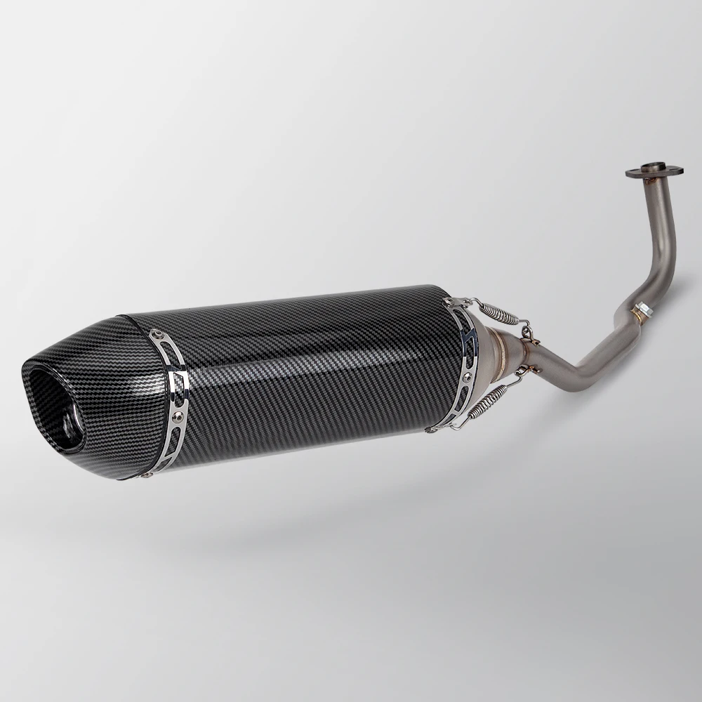 

City Scooter Moto Exhaust Racing Escape Pipe Kit For Yamaha XMAX125 XMAX 125 2021-2024 High Performance motorbike exhaust system