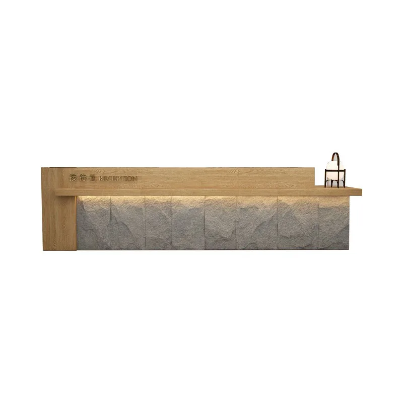 New food and beverage shop checkout page foot bath shop health center retro hotel bar bed and breakfast reception desk