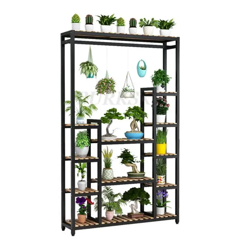 Plant Stand Flower Stand Flower Shelf Planter Rack Storage Organizer Display Garden Balcony Floor-standing Rack Flower Shop Rack