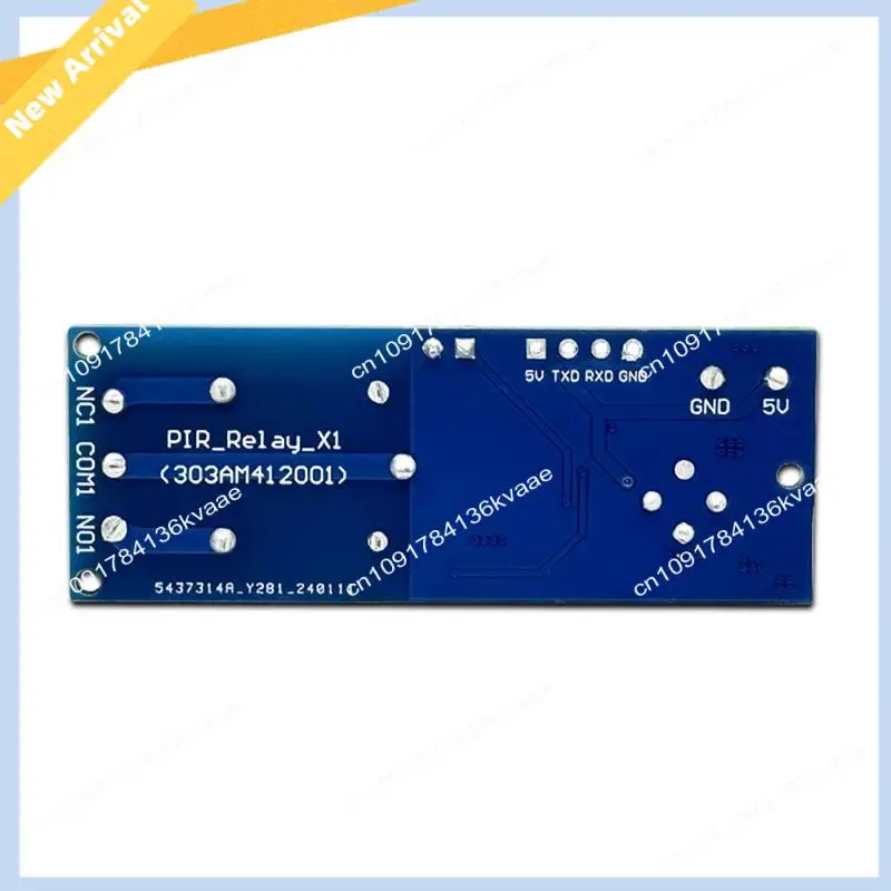 Modulo relè M01K Rilevamento a infrarossi del corpo umano Modulo singolo Tempo di ritardo Modulo multifunzione dual mode regolabile