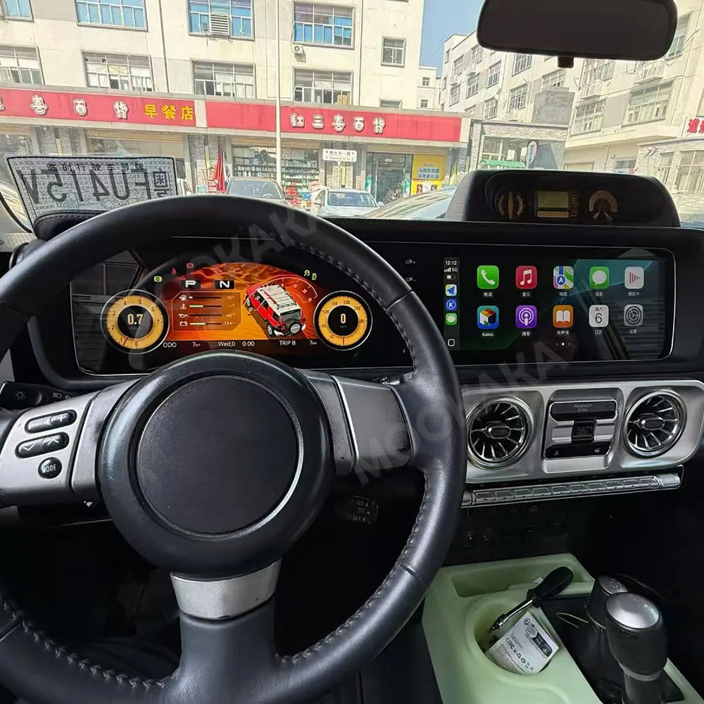 Android 13 Radio 12.3+12.3 For Toyota FJ 2007~2022 GPS Multimedia Intelligent Navigation Car Stereo Receiver player Head Unit