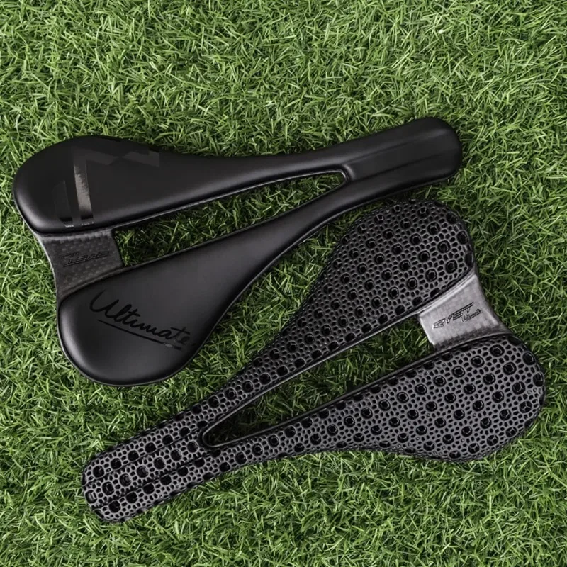 Bicycle 3D printed seat cushion, road mountain sweet potato car carbon fiber ultra-light carbon rail seat saddle