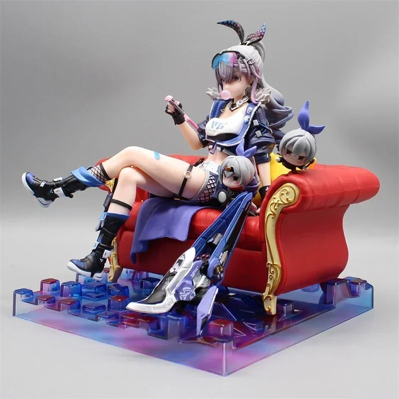 Game Honkai Star Rail Silver Wolf Figures Gk Action Figures Pvc Collectible Model Doll Girl Gifts Toys Collection Birthday Gift