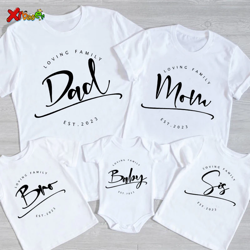 

Family Matching Shirts Party Shirt family vacation tshirt summer 2023 Trip shirt Shower Shirts Baby Onesie mommy daddy Outfits