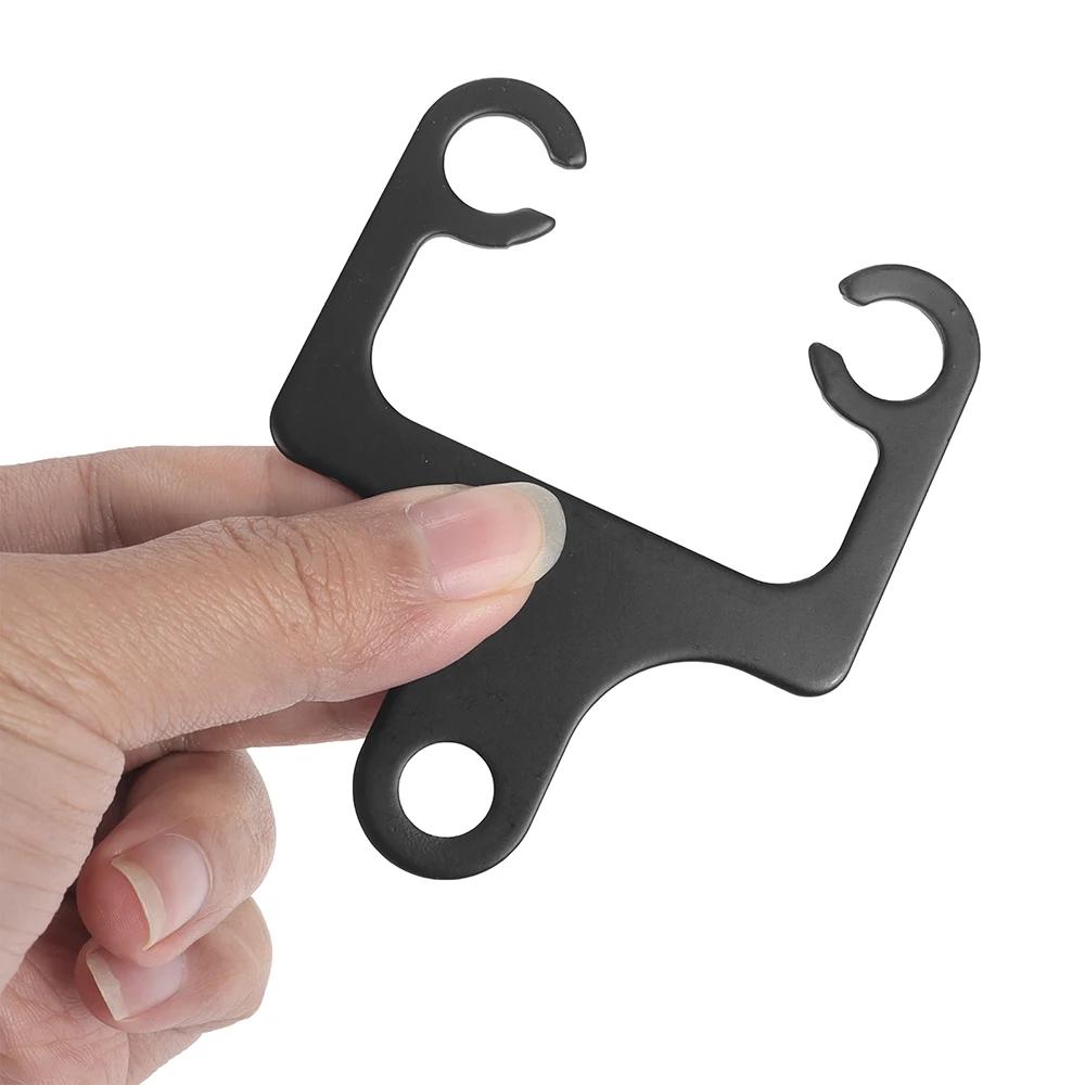 

Universal Motorcycle Scooter Instrument Speedometer Mount Odometer Tachometer Fixing Gauge Bracket Holder Black