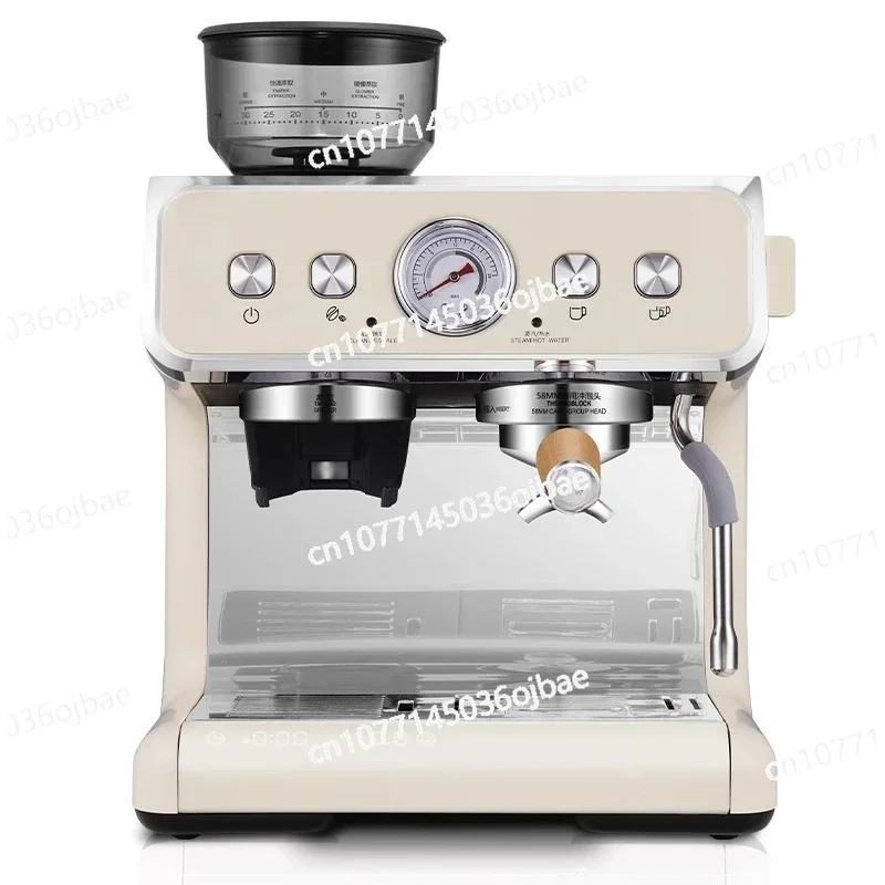 Second Generation S Coffee Machine, Double Heating, Full Semi-automatic, Home and Commercial, Italian Grinding Machine