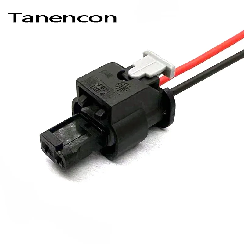 2 Pin auto fuel injector connector wires waterproof sensor plug 0-2112986-1 1-1718643-1 4F0973702 4F0 973 702