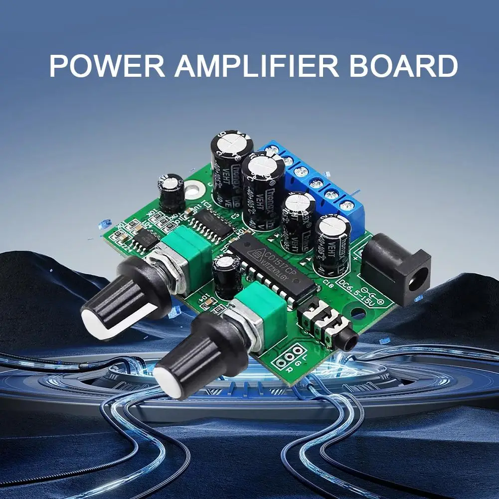 TDA1517P 2.1 Super Bass Mini Micro 3 CH Power Amplifier Board 6W+6W+25W HIFI Class D Digital Power Amplifier Module