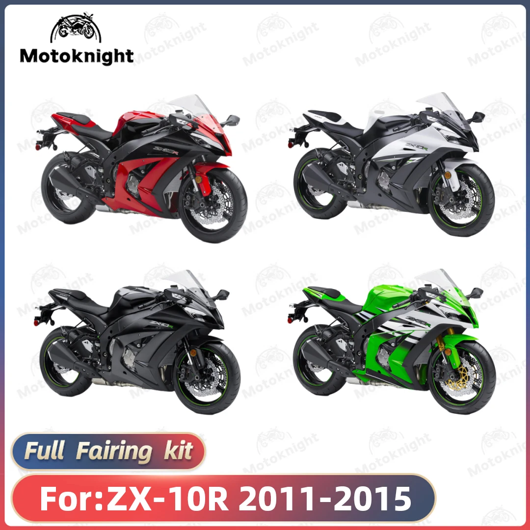 New ABS Motorcycle Fairing Kit Fit For KAWASAKI ZX-10R 2011 2012 2013 2014 2015 Custom Fairings Kit Bodywork Shell