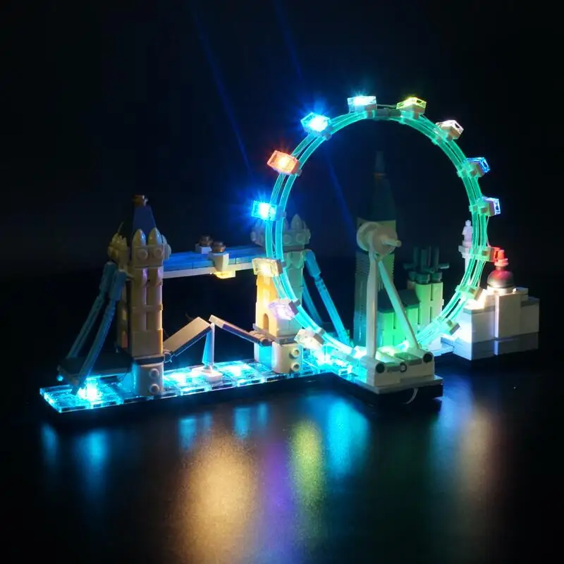 

Kyglaring LED Light Set For 21034 Architecture London Great Britain DIY Toys Bricks (Not Include Model)