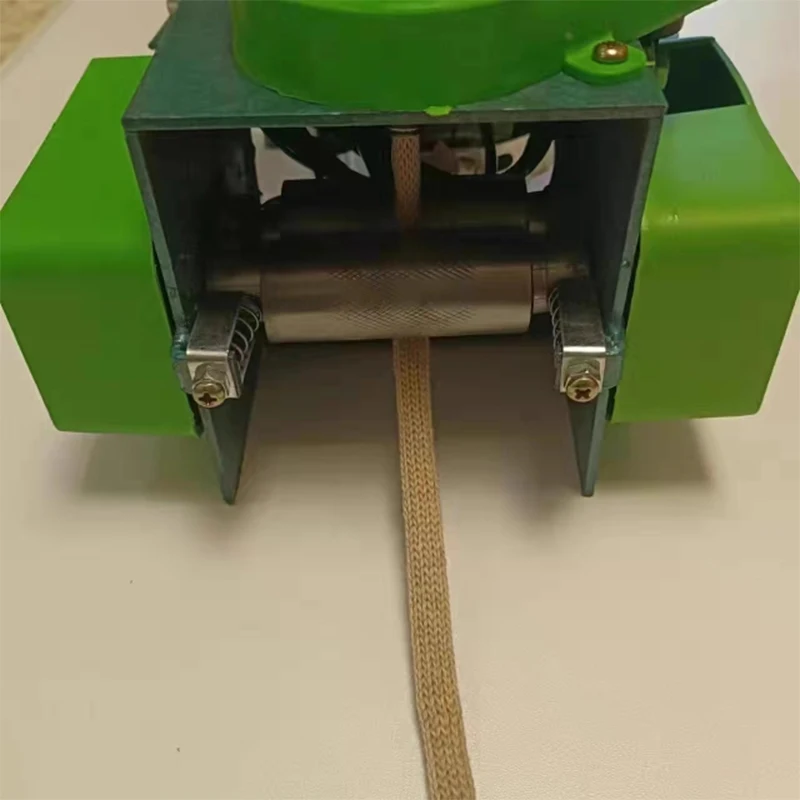New automatic stop-stop weaving machine with thread breakage High-speed bearing frame Cylindrical webbing machine with placket