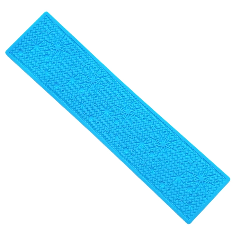 GX307-17 Silicone Lace Pad Candle Aromatherapy Decoration Mold DIY Gypsum Resin Epoxy Craftwork Mould
