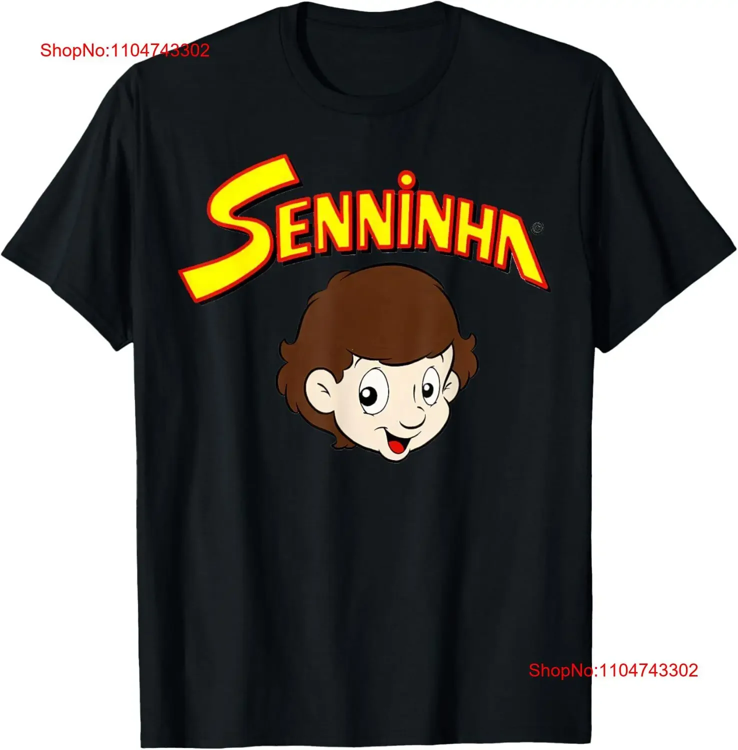 Senninha 1997 T Shirt  vintage Washed streetwear Breathable graphic Slightly fashion Comfortable Stylish Soft Stretched