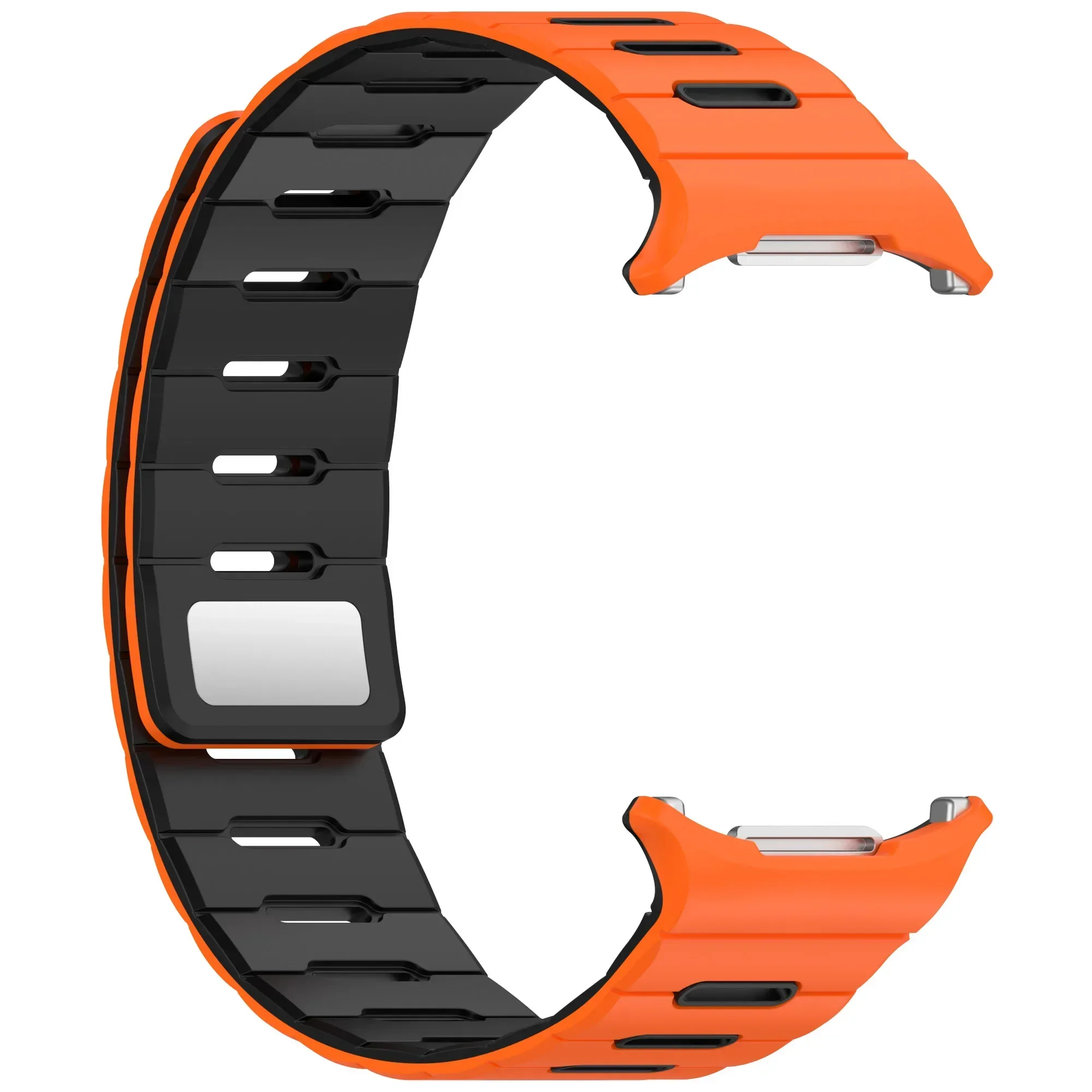 Magnetisches Silikonarmband für Samsung Galaxy Watch Ultra 2 47 mm, Sportarmband für Galaxy Watch 9/8 40/44, Watch 8 Classic 46 mm, Armband. – Detail 27