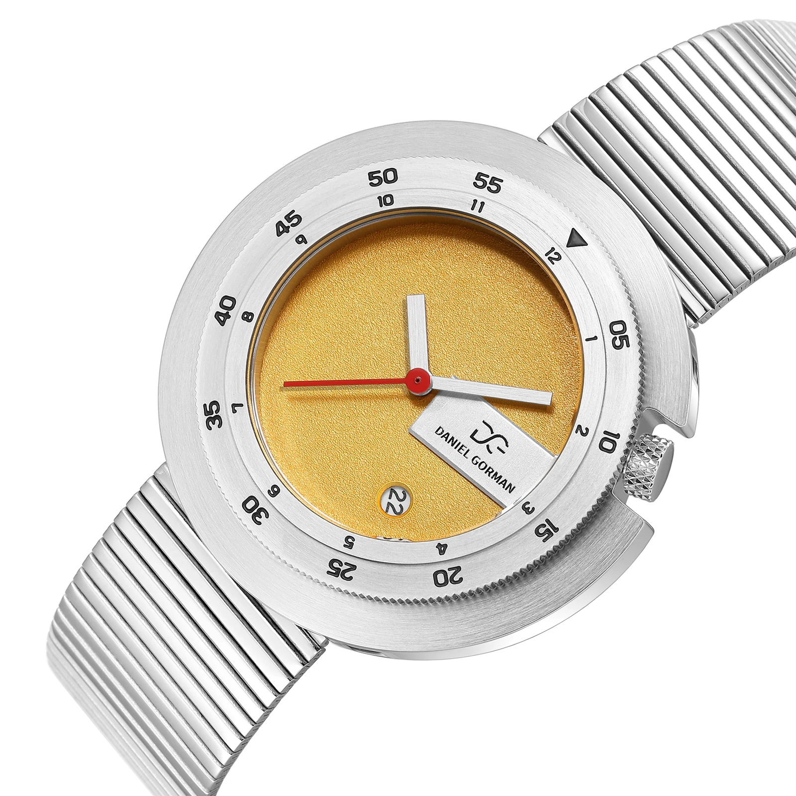 

2026 New Creative Design Men's Quartz Watch 40MM Stainless Steel Sapphire Glass Waterproof Luxury Clock Gift