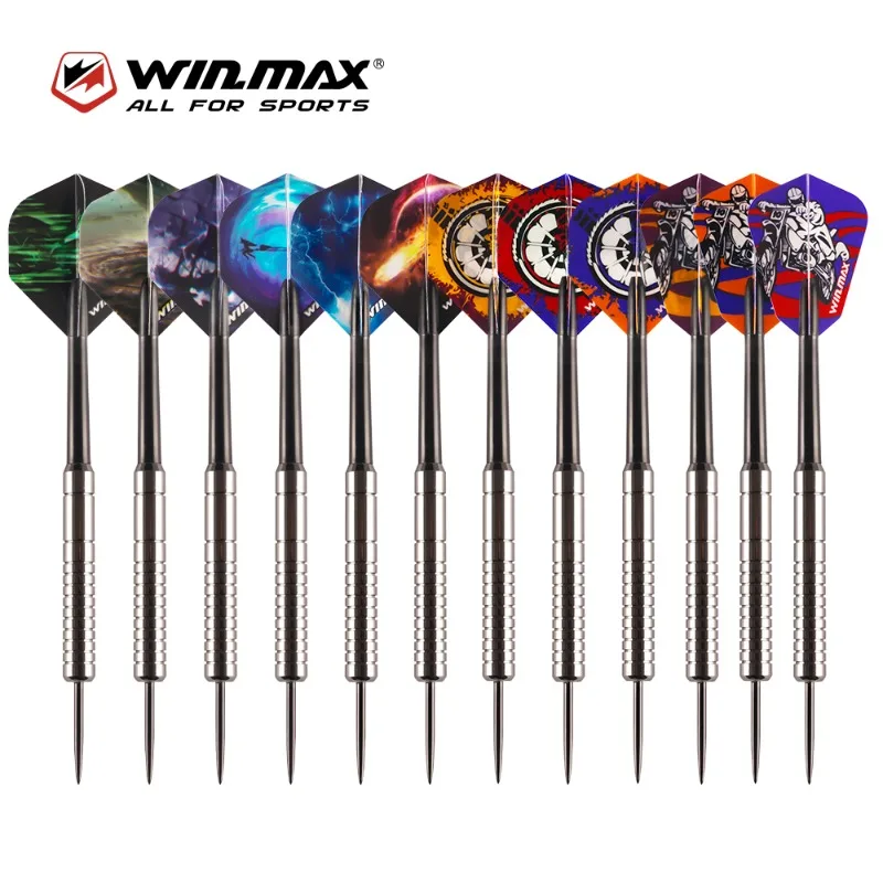 

WINMAX 72Pcs Darts Flights Multiple Styles Colorful PET Standard Replacement Dart Tail Wing Soft Leaves PVC Accessories