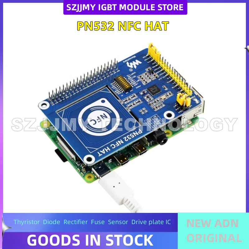 brand new  Raspberry Pi NFC Expansion Board PN532 Module Near Field Communication Supports UART/SPI/I2C Interface
