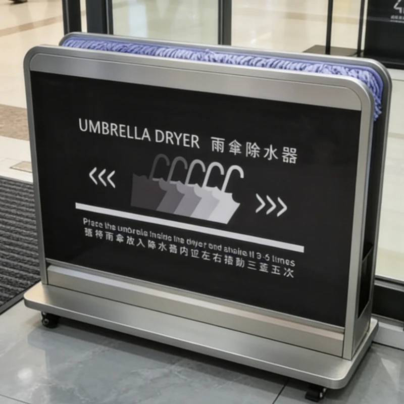 Umbrella water remover, shopping mall hotel drain rack, wiper, umbrella wiper, umbrella wiping water quick dryer