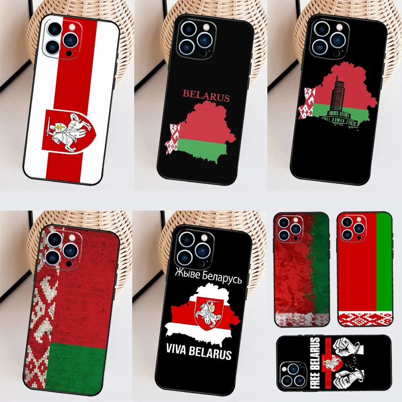 Republic Belarus National Flag Case For Samsung Galaxy M53 M33 M13 M12 M32 M52 M06 M16 M36 M56 M15 M55 M31 M14 M35 M34 M54