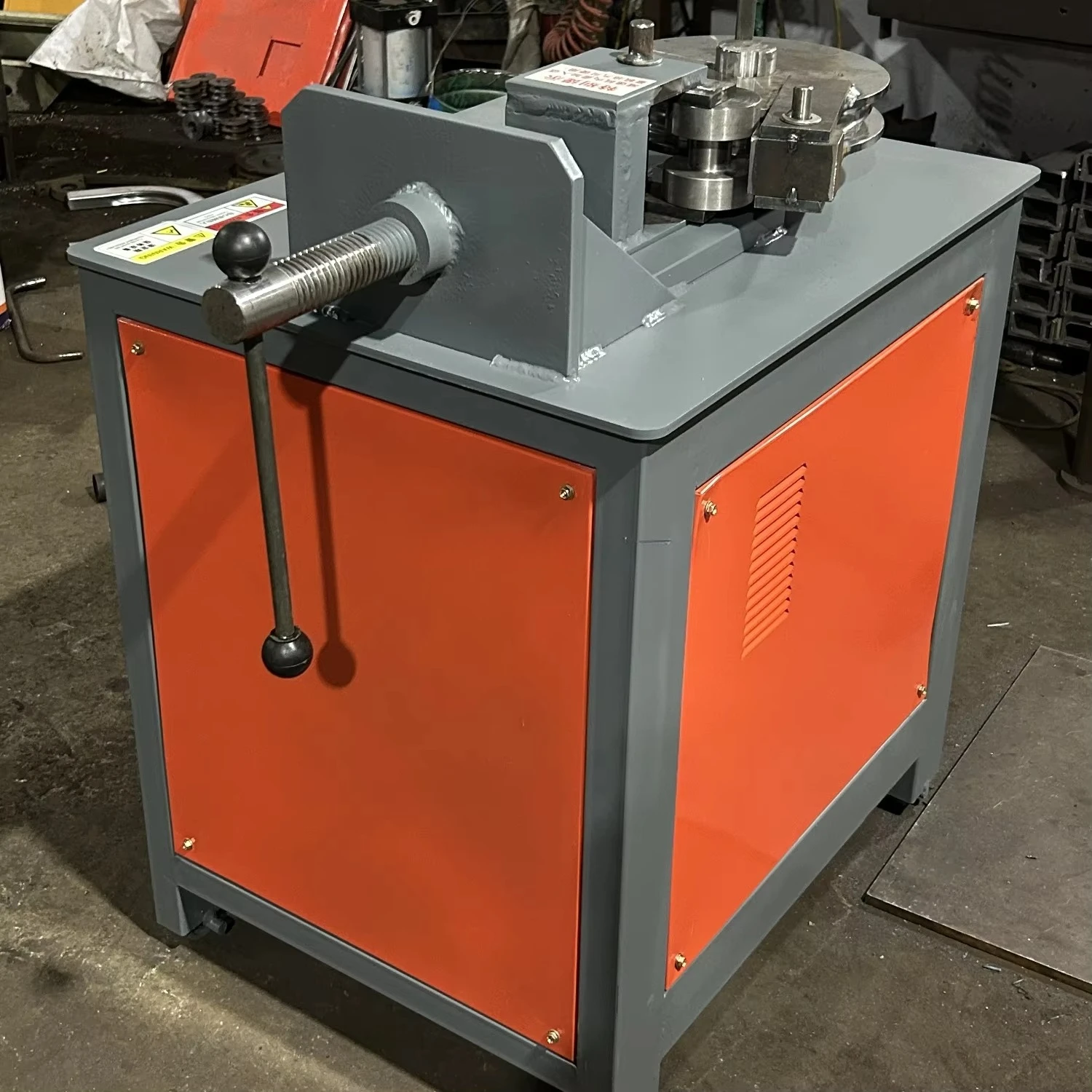 Electric Pipe Bender 1.5 Inch 110V Tube Bending Machine 0-90 Degree for Exhaust AC Lines HVAC Handrail Portable