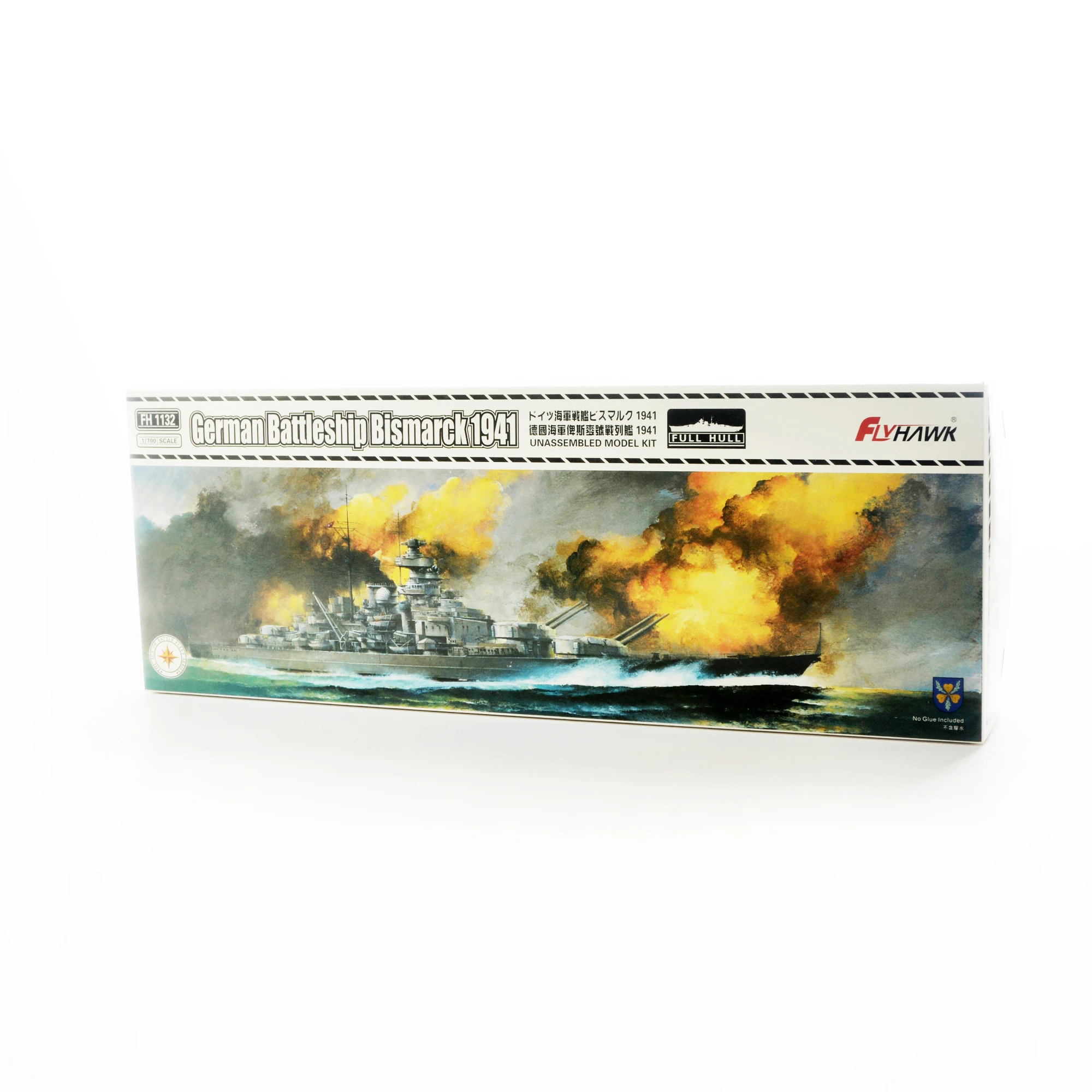 

Flyhawk FH1132 1/700 German Battleship Bismarck 1941 Plastic Model Kit