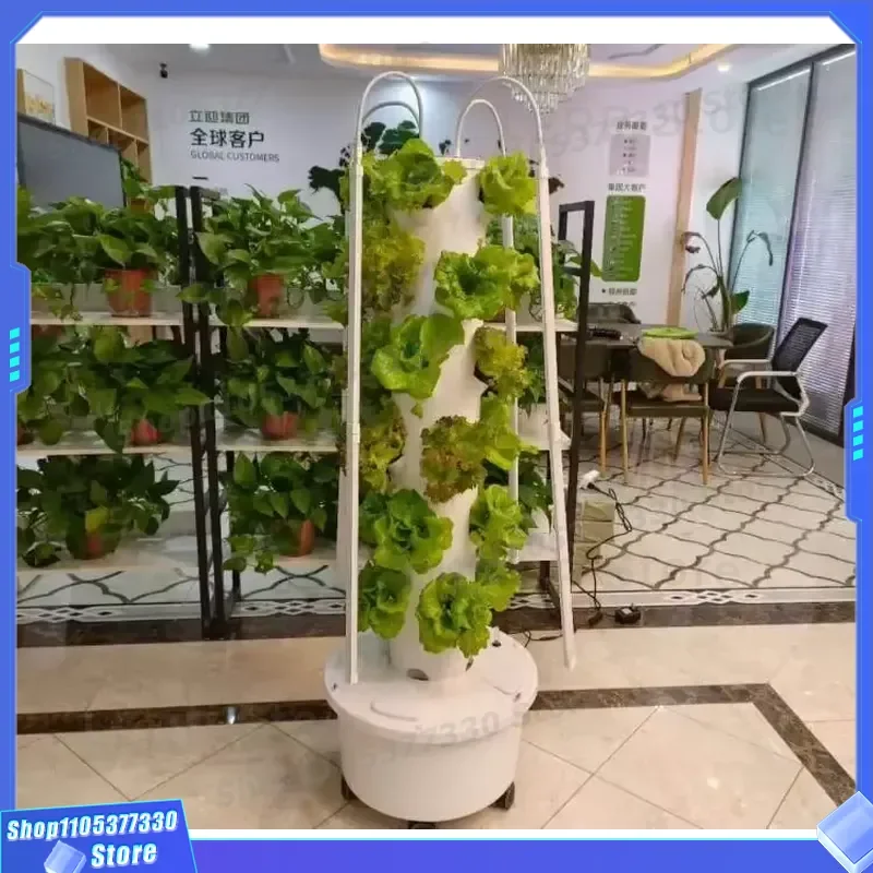 Vertical Tower Hydroponics System Lightweight PVC Channel Equipment For Field Irrigation High Quality Garden Growing Kit
