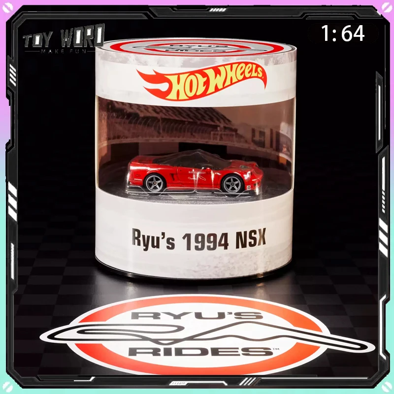 Original Hot Wheels RLC 1/64 Honda 94 Acura NSX Ryu Asada Modified Car Ferrari Supercar Diecast Car Premium Collectible Gift