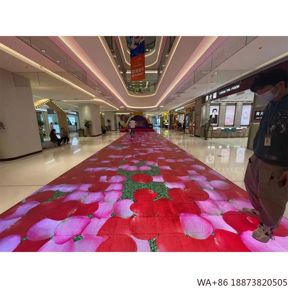 LED Vcore ダンスフロア 室内用 P3.91 500x1000mm デジタルビデオ ウェディングステージ DJ照明 フロア ダンス フルカラーピクセル