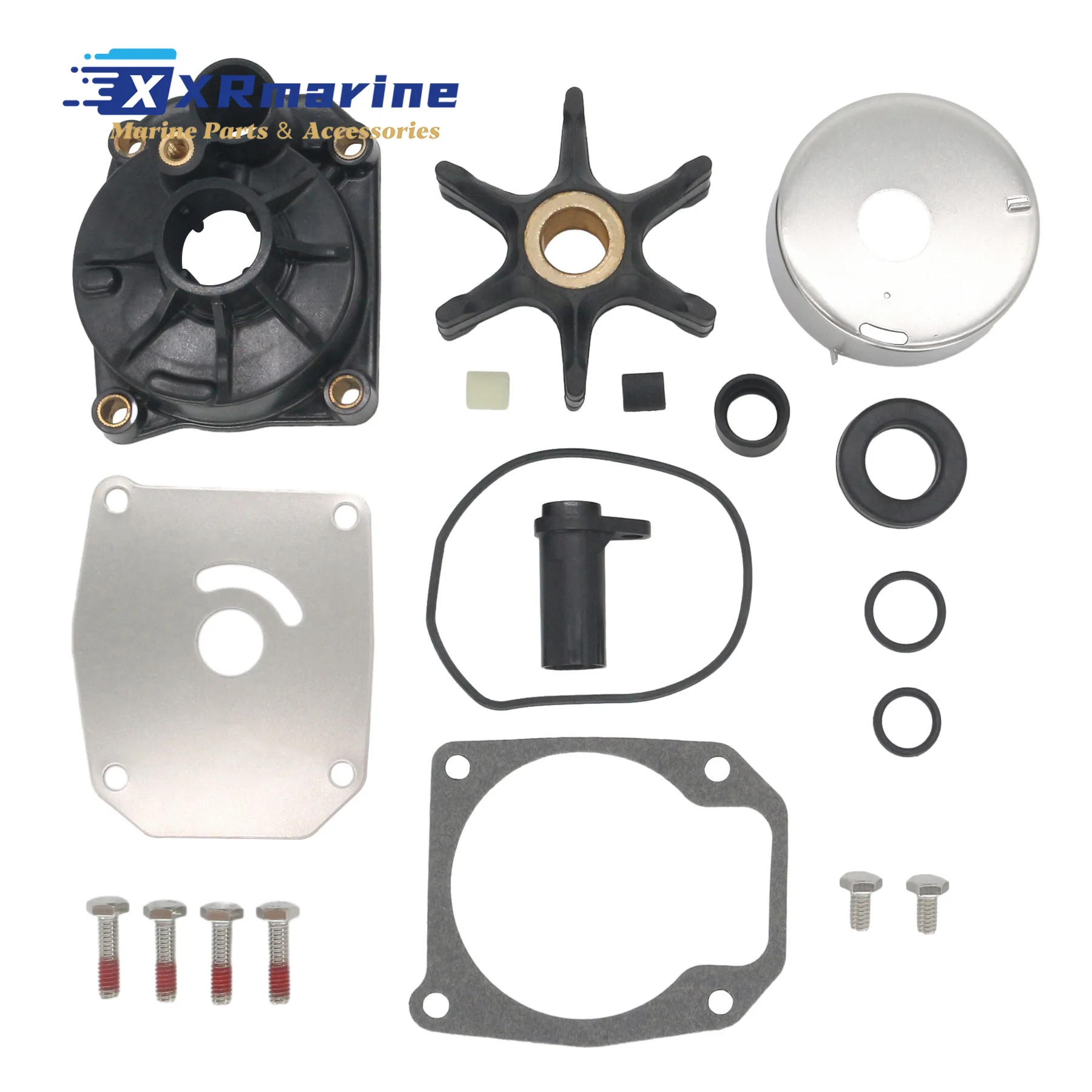 

Комплект для восстановления рабочего колеса водяного насоса для лодочных моторов Johnson Evinrude OMC 3-цилиндровых моделей 60HP, 65HP, 70HP, 75HP