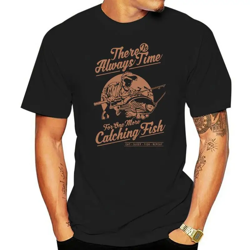 Catching Fish Fishing T Shirt Fisherman Carp Pike Tee Men Comedy Tackle Top