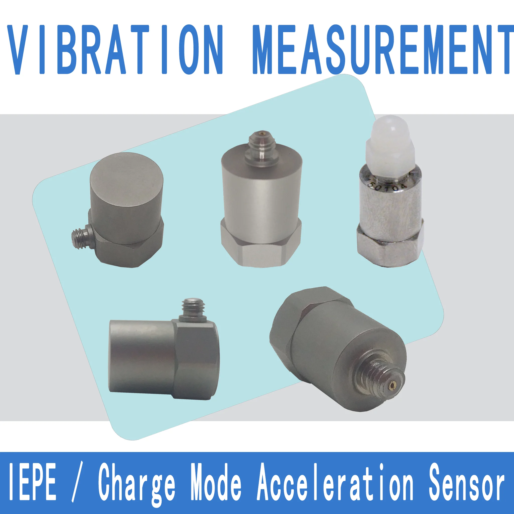 Chengtec IEPE & Charge Type Vibration Acceleration Sensor | Multi-Spec | Industrial Grade | Vibration Testing & Monitoring