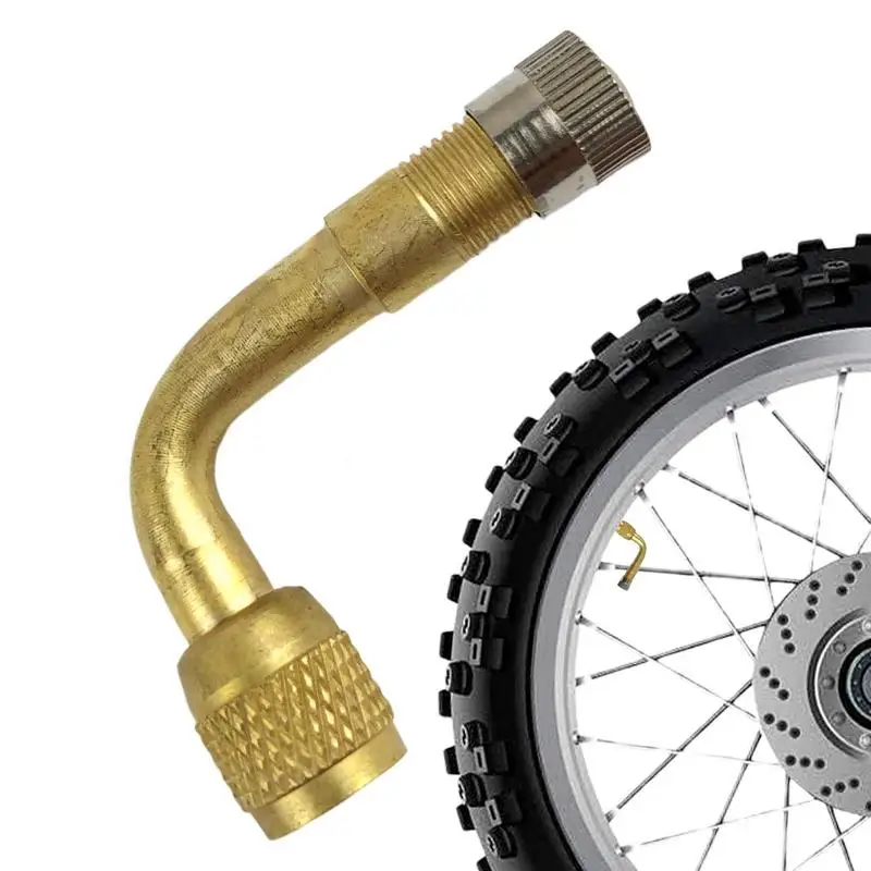 

45/90/135 Degree Angle Brass Auto Air Tyre Valve Extender Auto Motorcycle Valve Adaptor Tyre Inflatable Tube Extension Adapter