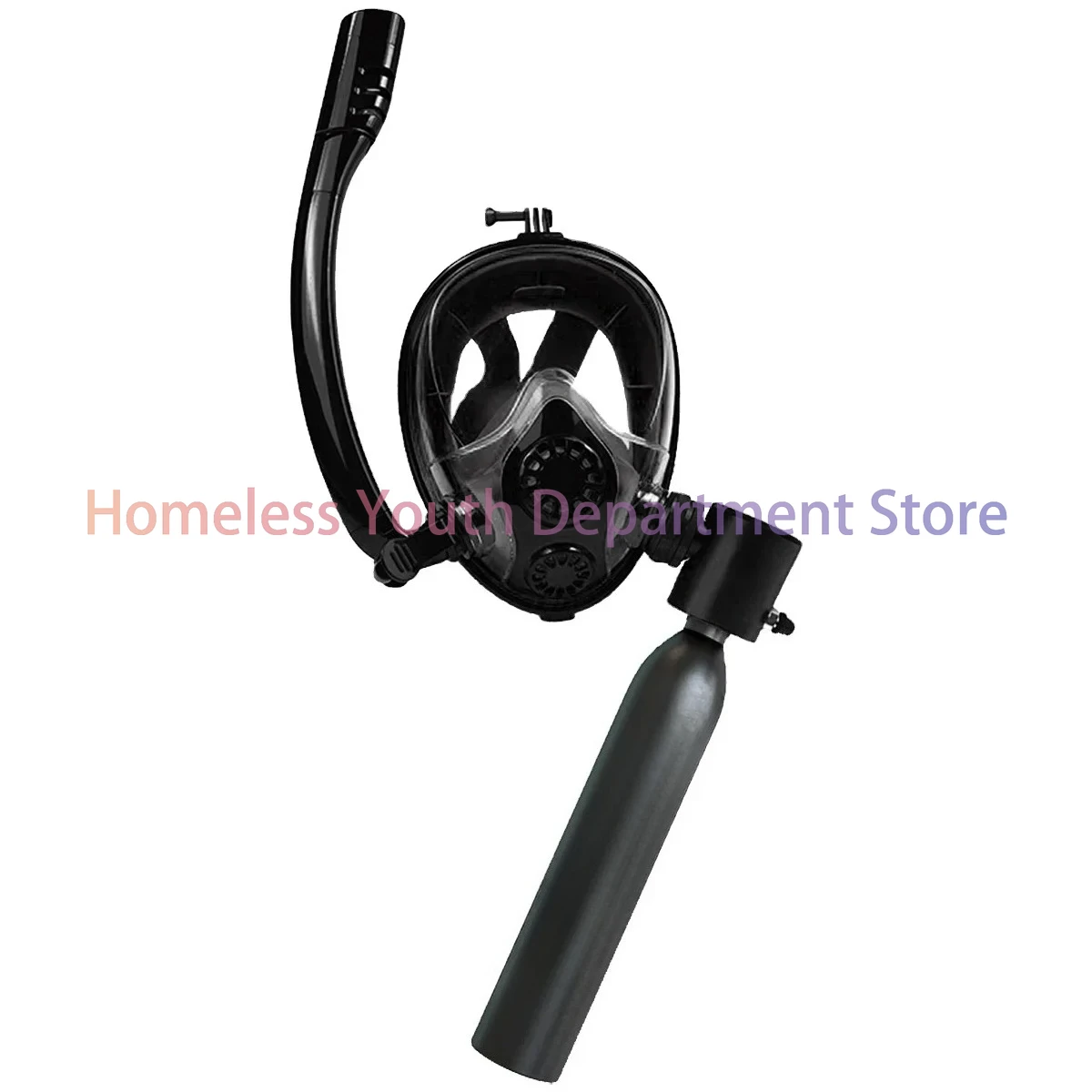 lung tank with snorkeling mask 0.5L underwater sports professional suit scuba tank diving equipment