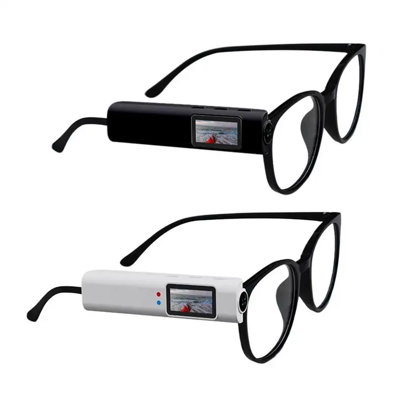 

Glasses With Camera Personal Cycling WiFi Recorder High Definition Camera Glasses With Screen For Live Streaming Travel Video