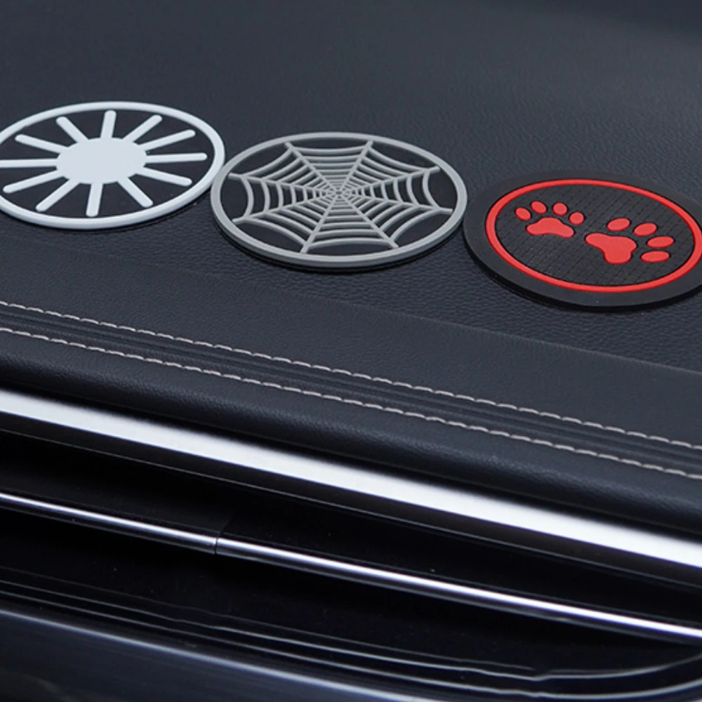 1 قطعة وسادة كأس الماء للسيارة غير قابلة للانزلاق لحامل الزجاجة كوستر السيارات الداخلية المضادة للانزلاق حاملي الأكواب #5