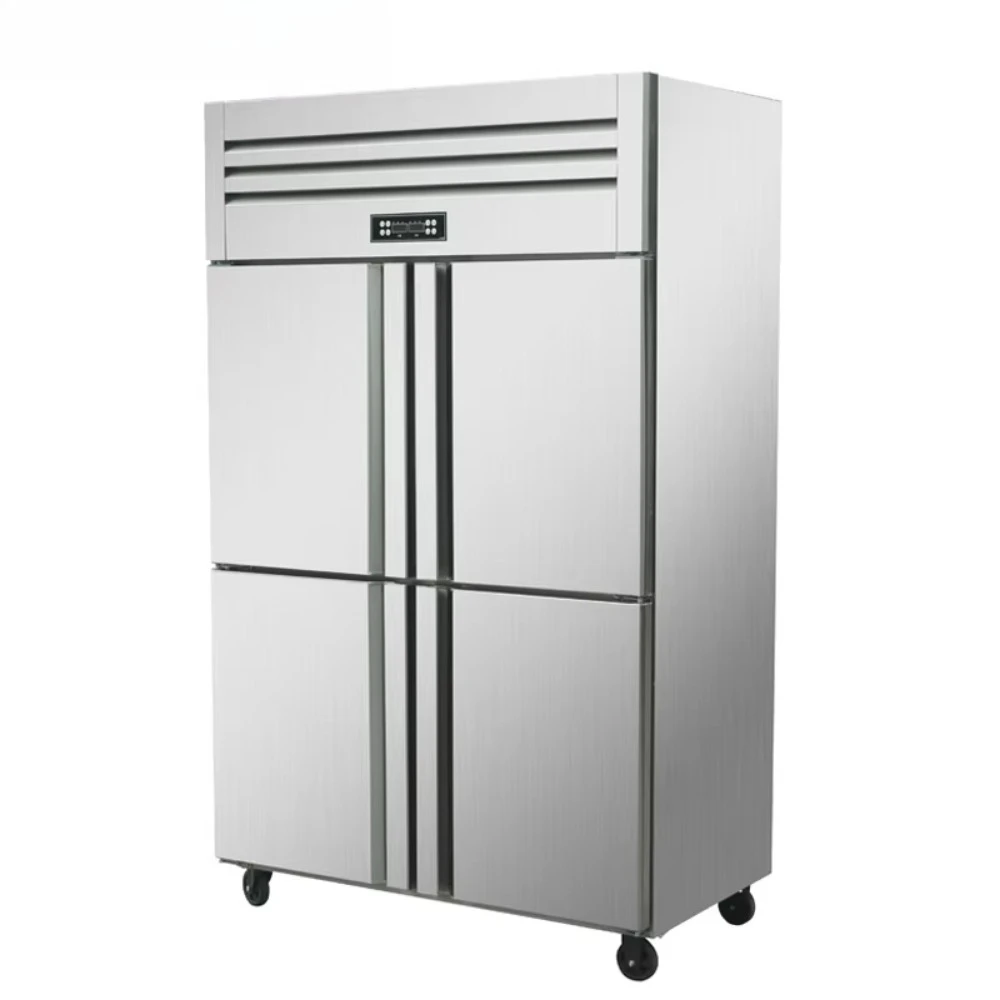Supermarket Commercial Kitchen Stainless Steel Freezer Chiller High Quality Vertical Cooler Horizontal Refrigeration Equipment