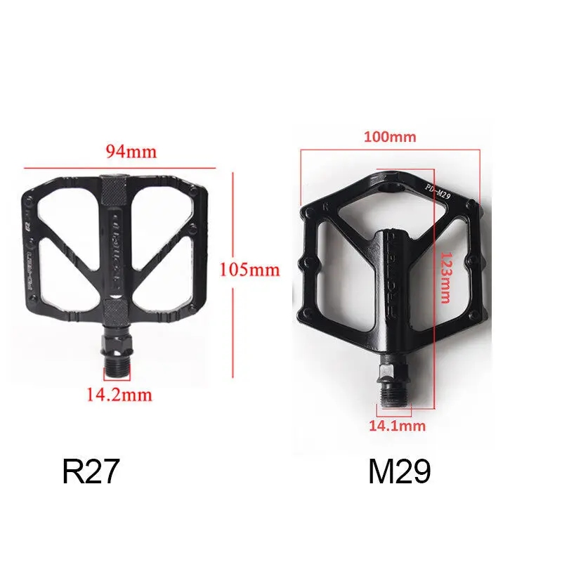 PROMEND New M86/R87 MTB Mountain Road Bike Pedal Slip-resistant Ultra-light Aluminum Alloy 3 Ball Bearing Bicycle Parts