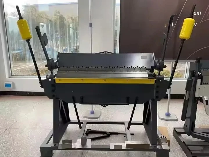 Cheap Price  Manual Folding Machine Folder Pan Break Instock Sheet Metal Folding Machine