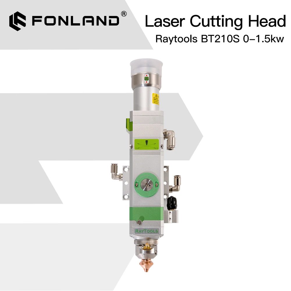 

BT210S Fonland Raytools 0-1,5 кВт режущая головка для волоконного лазера с ручной фокусировкой для Raycus IPG волоконный лазерный режущий станок BT210