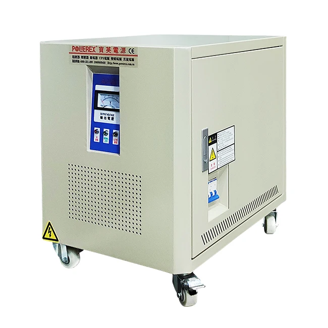 3 Phase Intelligent AC Automatic Voltage Regulator 380V 20KVA Customized Power Industrial Copper Voltage Stabilizer