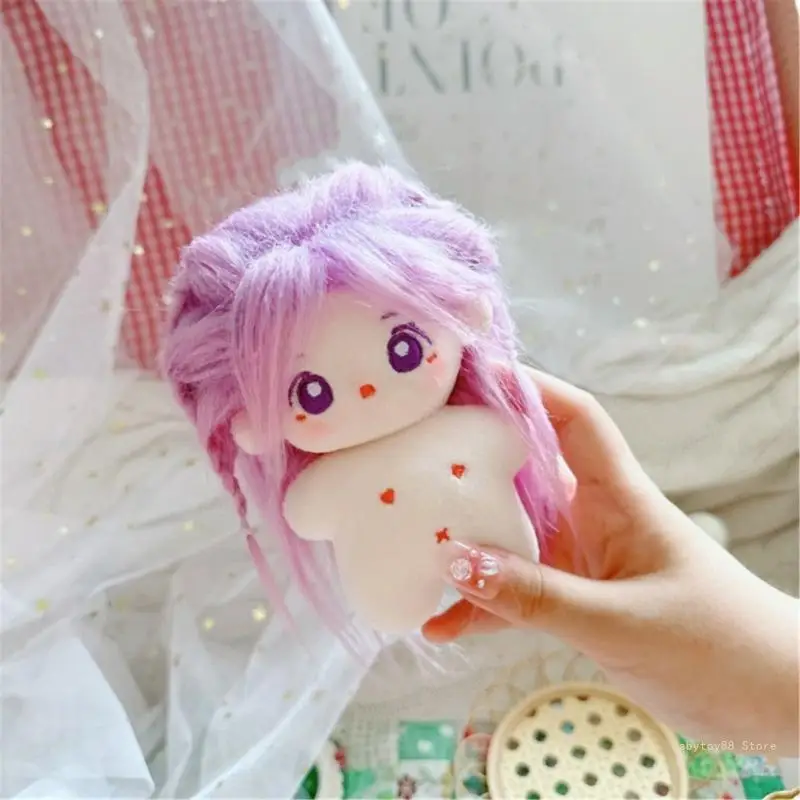 Y4UD 4 pouces accessoires studio photo jeter oreiller cadeau fête mignon Kpop idole cheveux frais