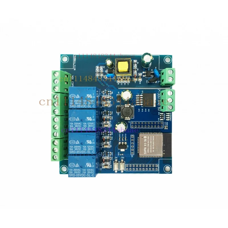 Module relais ESP32 WIFI Bluetooth BLE 1/2/4/8 canaux, accessoires pour carte de développement ESP32-WROOM, AC220V/DC5-30V