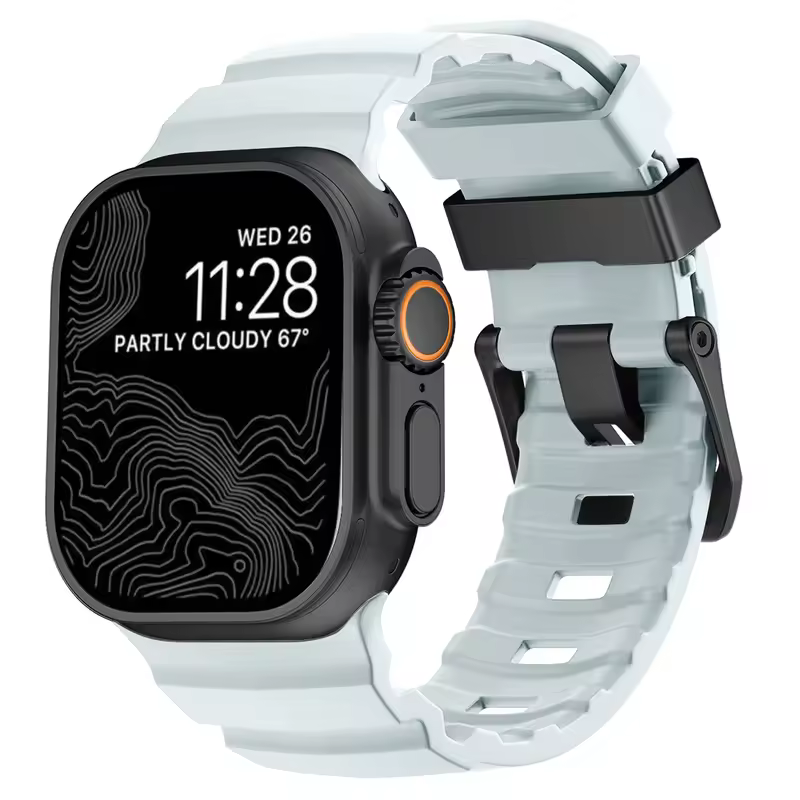 Trail Silicone Band for Apple Watch Ultra 3 2 49mm Strap 46mm 45mm 44mm Sport Bracelet for iWatch Series 11 10 Ultra 9 8 7 6 SE3 - Image 34