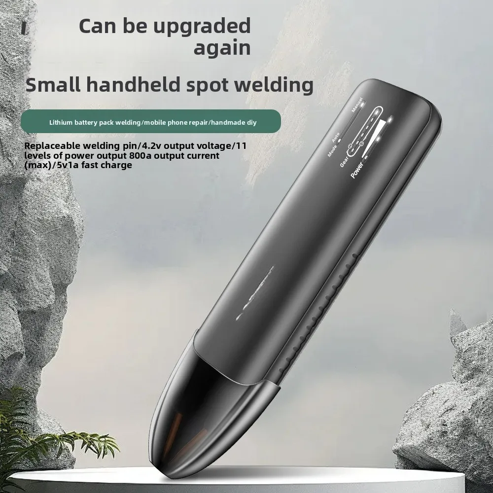 

Портативный сварочный аппарат для точечной сварки никеля и литиевых аккумуляторов 18650 с LED-дисплеем и сенсорным управлением