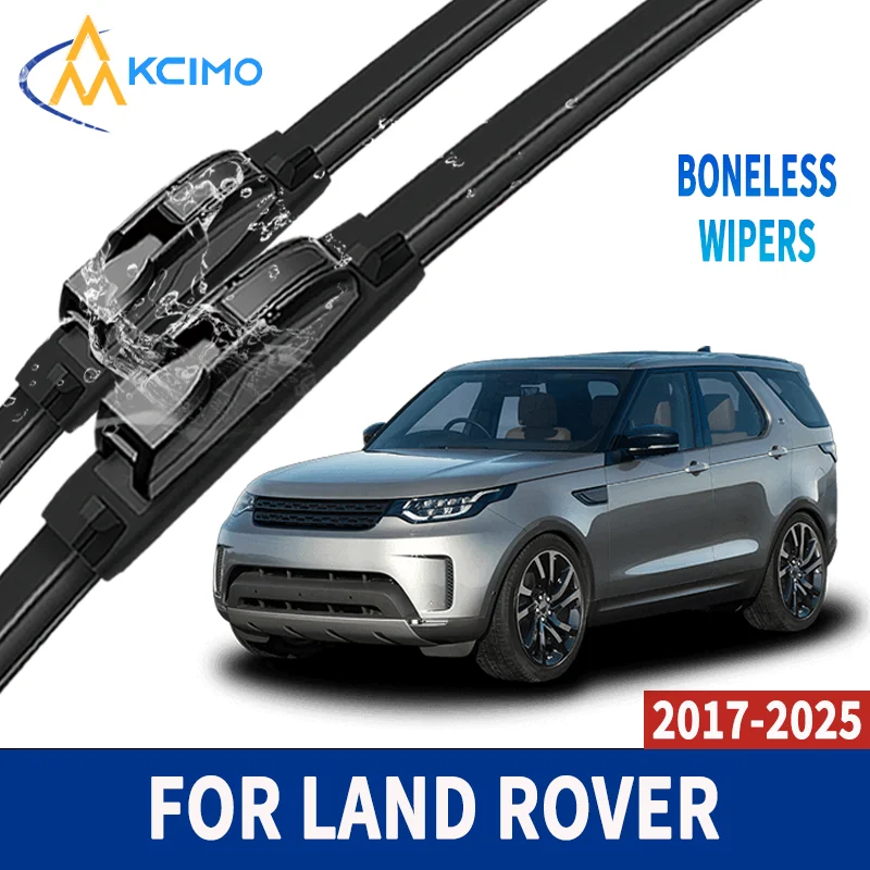 

Front Windshield Wiper Blades For Land Rover Discovery 5 L462 2017-2025 Windscreen Window Wiper 2pcs Car Accessories