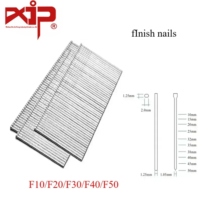 Finishing Nails Straight Brad Nails1000pcs/set  for Upholstery Furniture DIY Woodworking Stapler Home Drywall Window Upholstery